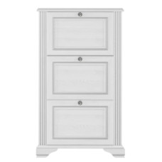 Тумба для обуви 3D Вайт(White)-Гербор